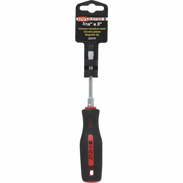 Do It Best 3/16x3 Sl Screwdriver 322707